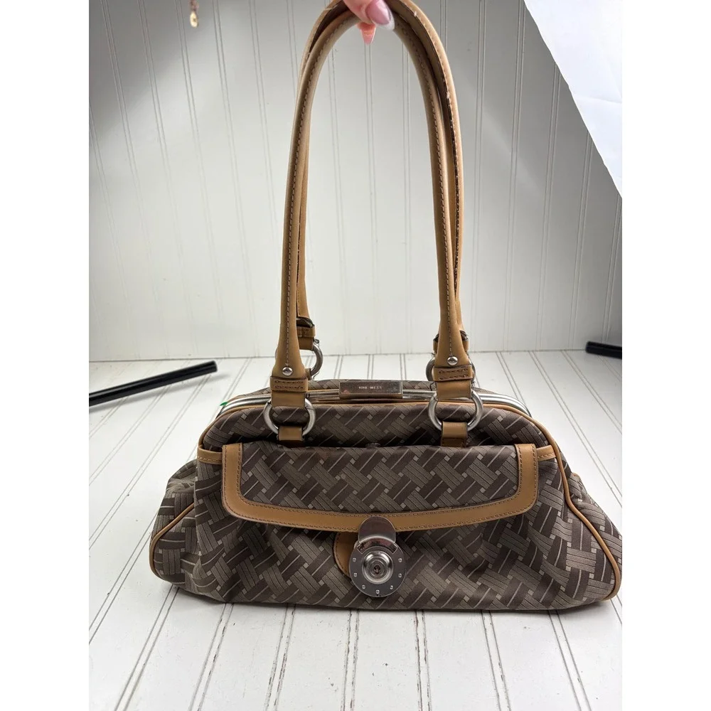 Nine West Vintage Geometric Y2K Paisley Boho Shoulder Bag Purse